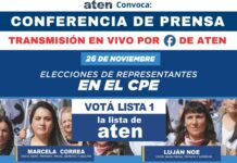 Lista 1, la lista de representación docente