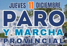 Este jueves PARAMOS y MARCHAMOS!