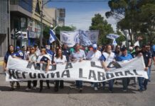 ATEN EN LAS CALLES POR EL “NO A LA REFORMA LABORAL”