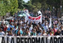 MILES EN LA CALLE CONTRA LA REFORMA LABORAL