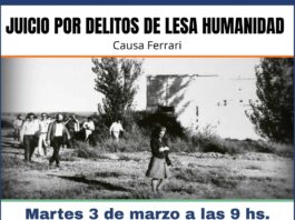 Juicio de Lesa Humanidad