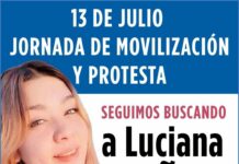 Seguimos buscando a Luciana!