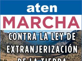 CONTRA LA LEY DE EXTRANJERIZACIÓN DE LA TIERRA