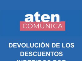 Devolución de los descuentos indebidos por planilla complementaria