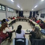 Reunión con el Departamento de Aplicación del ISFD N° 2 de Chos Malal.