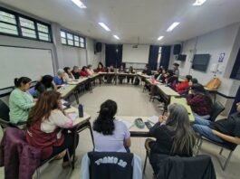 Reunión con el Departamento de Aplicación del ISFD N° 2 de Chos Malal.